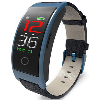 Buy blue MyFit CK1iC Blood Pressure, Heart Rate &amp; Body Temp Monitor Wrist Watch