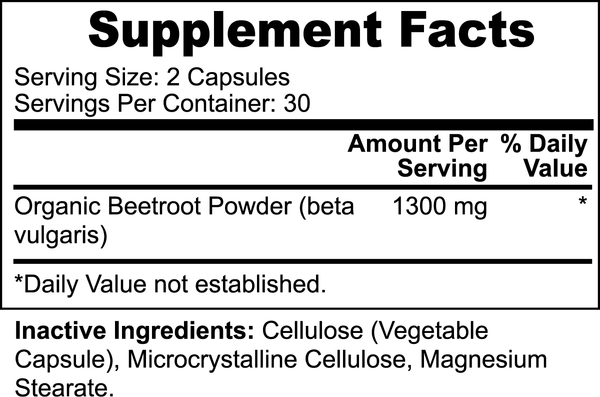 Beetroot Capsuled Powder