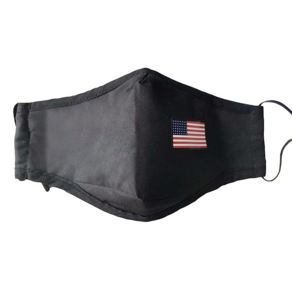 American Flag Patch Mask - Boomers' Perch